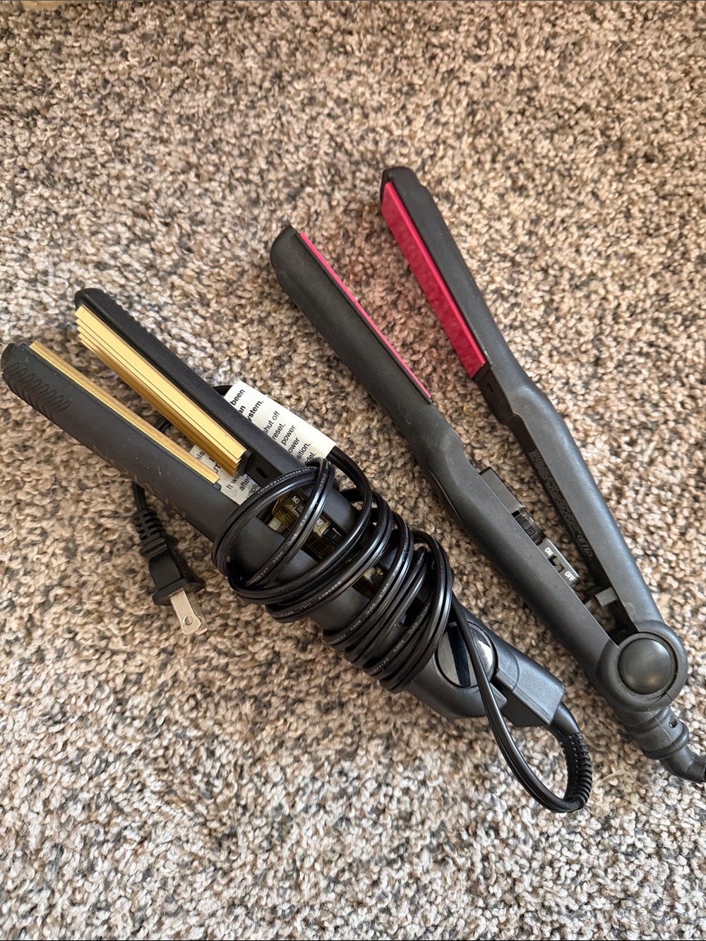 Hair Straightener and gaufre bundle